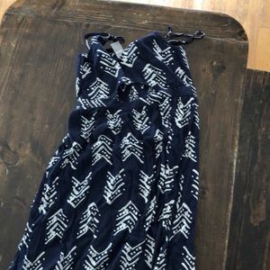 Aerie blue maxi dress
